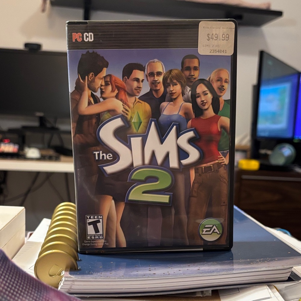 ☘️ BOGO FREE ☘️ Vintage The Sims 2 PC Game with manual and commands